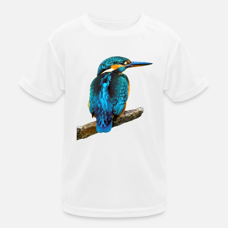 Eisvogel Alcedo atthis Kinder Funktions-T-Shirt