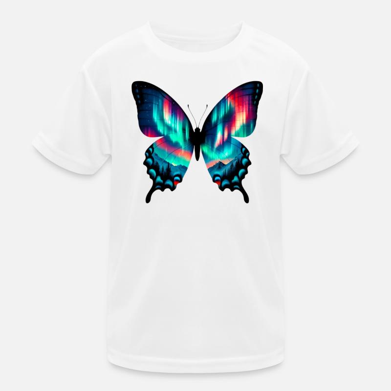 Butterfly Kids Functional T-Shirt