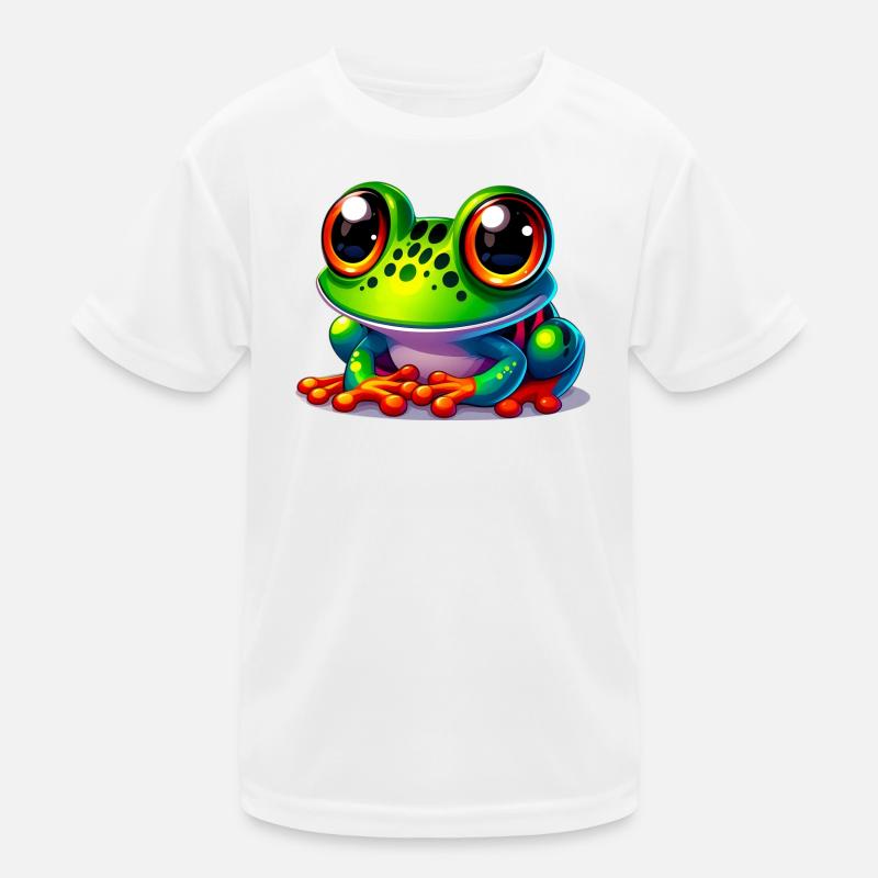 Frosch Kinder Funktions-T-Shirt