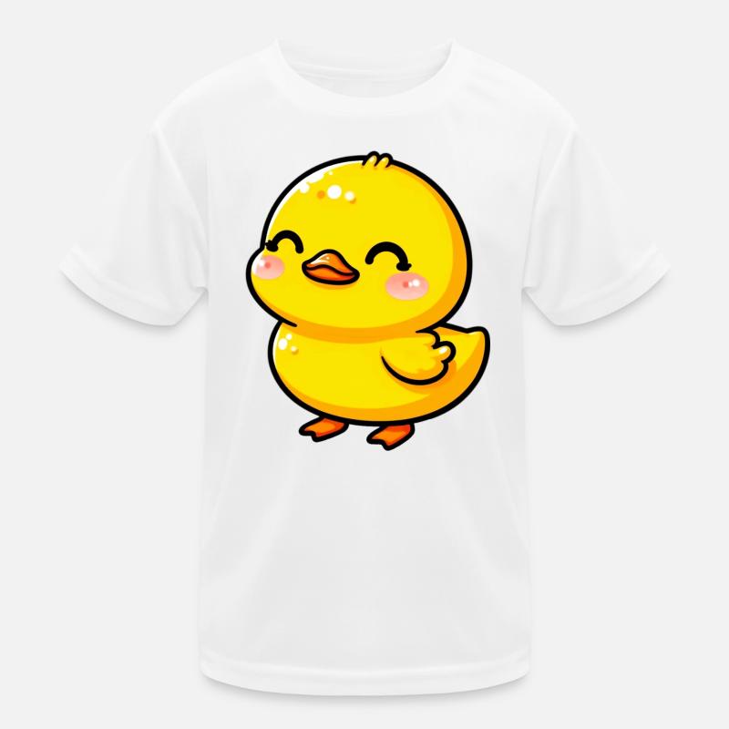 Duckling Duck Duck Duck Kids Functional T-Shirt