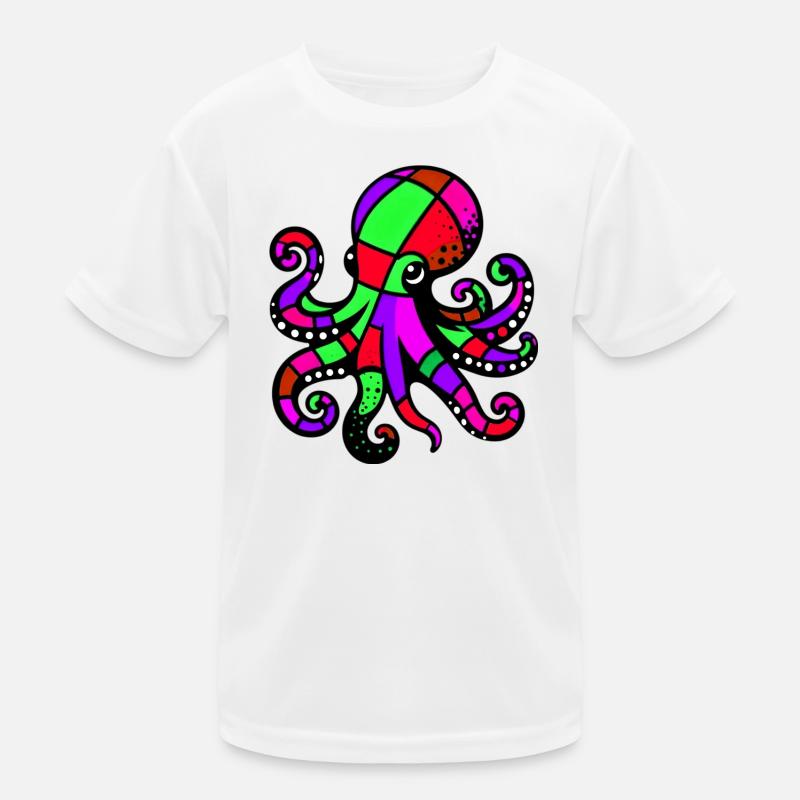 Octopus Kids Functional T-Shirt