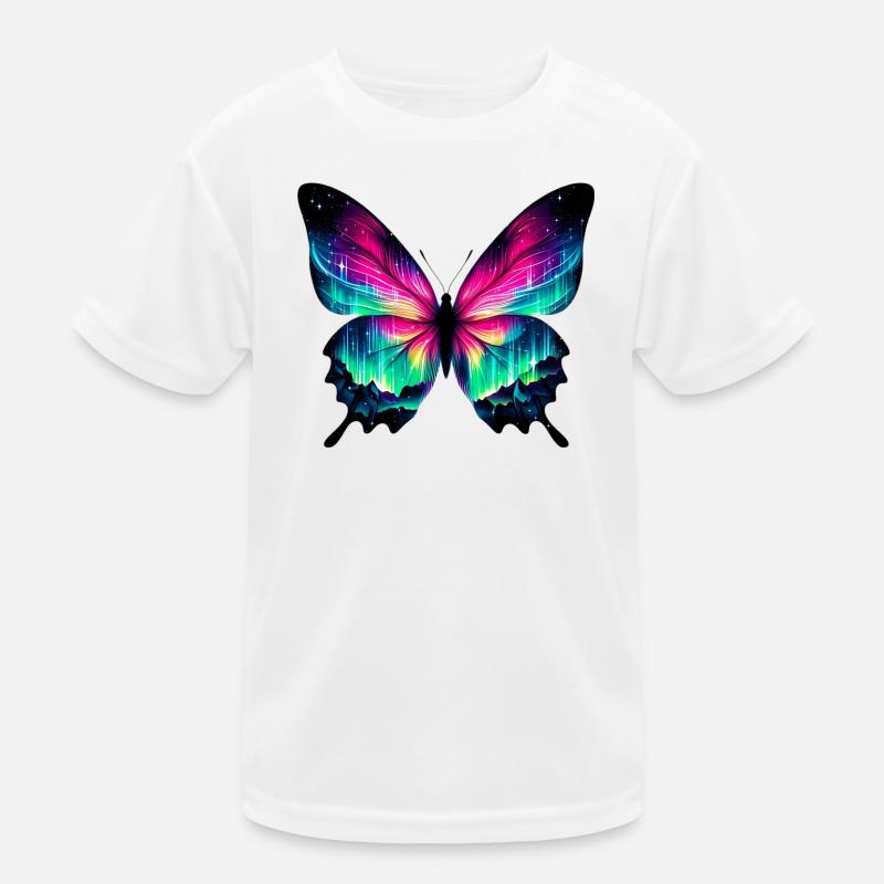 Schmetterling Kinder Funktions-T-Shirt