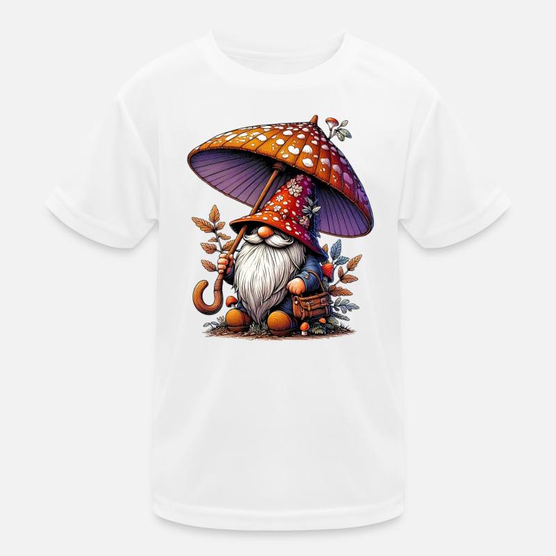 Gnom Kinder Funktions-T-Shirt