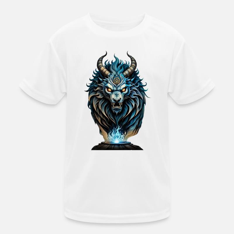 Ein wildes blaues Tier, Kinder Funktions-T-Shirt