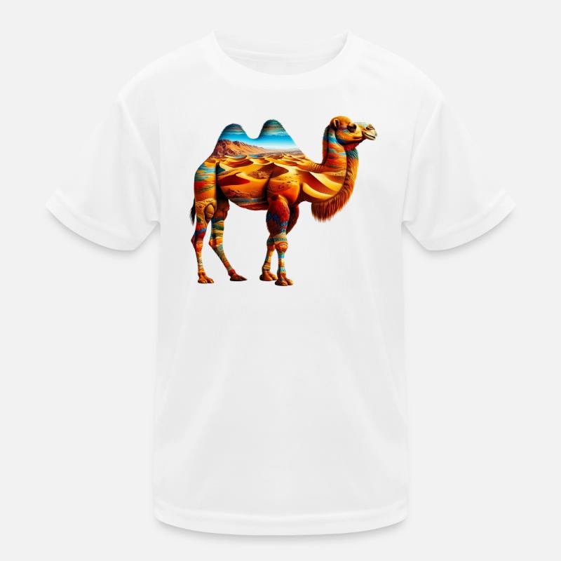 Camel Kids Functional T-Shirt