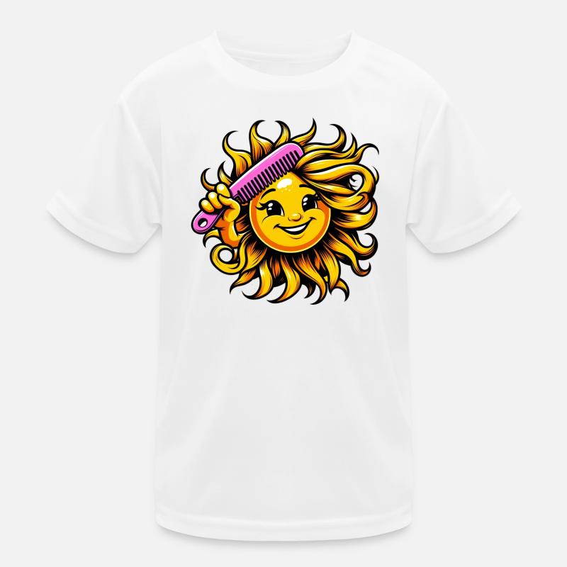 Sonne Kinder Funktions-T-Shirt