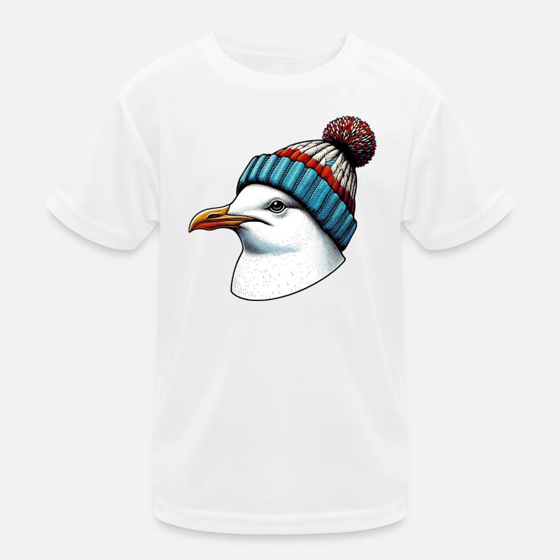Möwe Kinder Funktions-T-Shirt