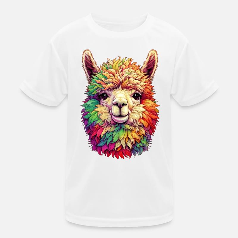 Alpaka Kinder Funktions-T-Shirt