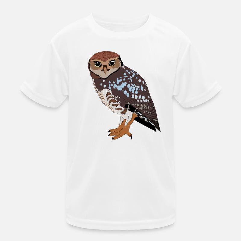 Eule Kinder Funktions-T-Shirt
