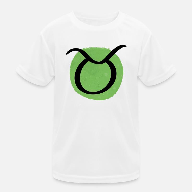 Sternzeichen Stier Kinder Funktions-T-Shirt