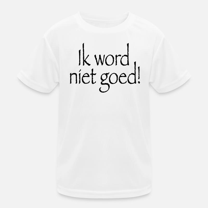 20 Ich werde nicht gesund Kinder Funktions-T-Shirt