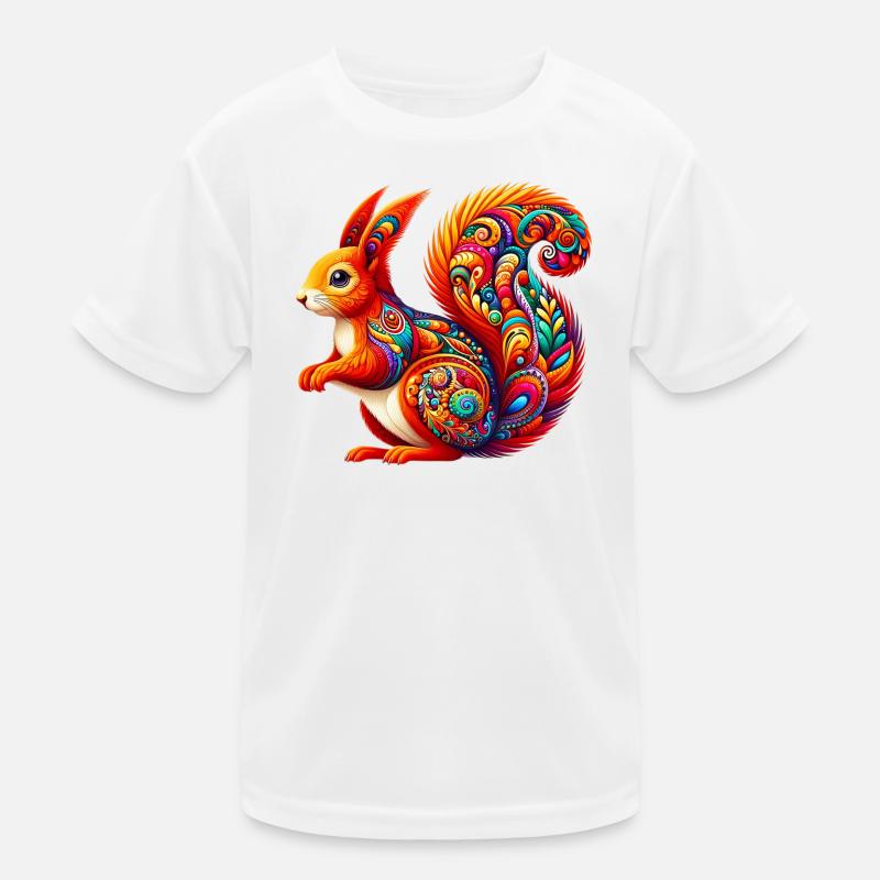 Squirrel Kids Functional T-Shirt