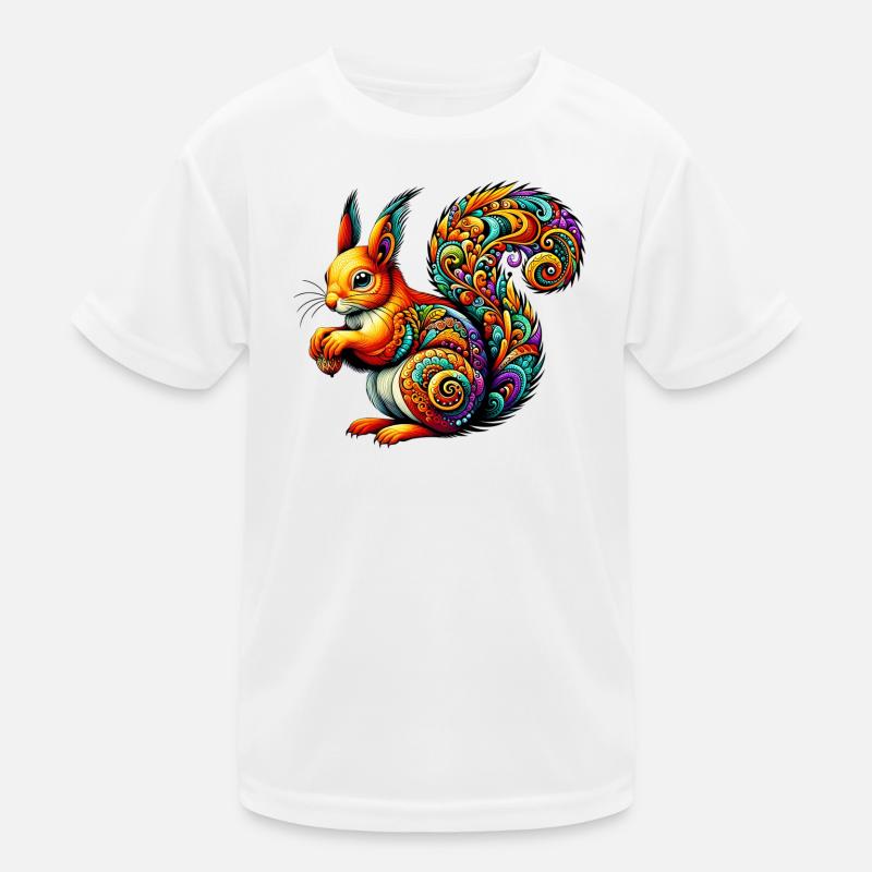 Squirrel Kids Functional T-Shirt