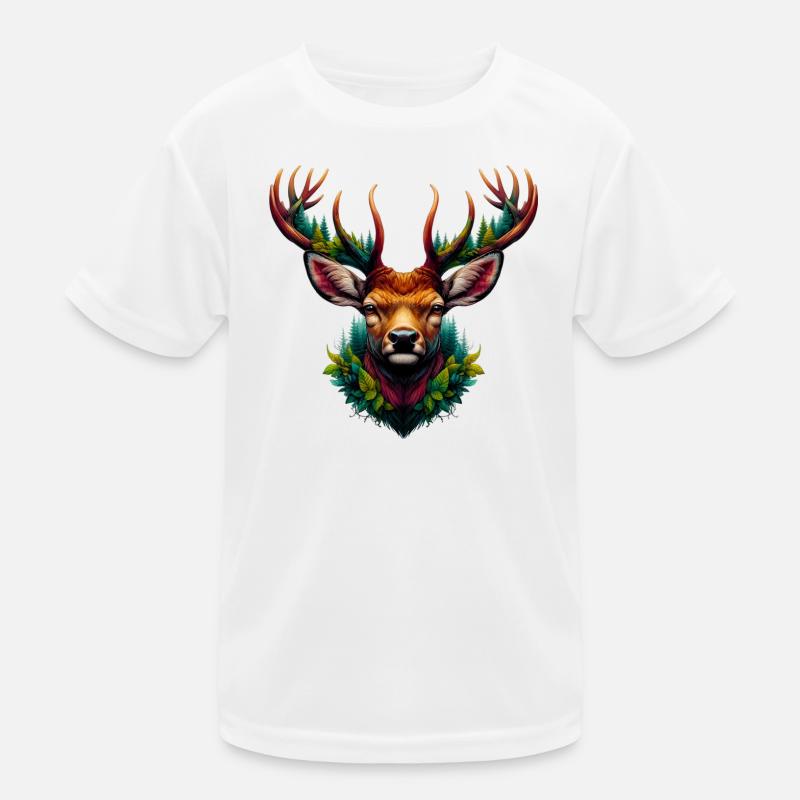 Deer Kids Functional T-Shirt