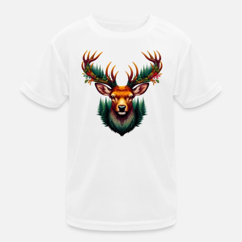 Deer Kids Functional T-Shirt