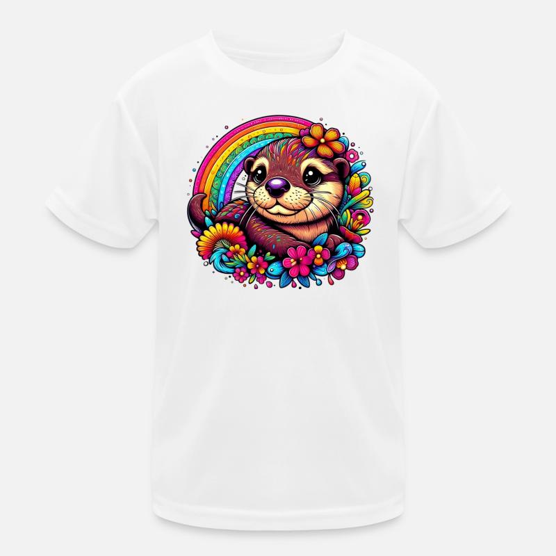Otter Kinder Funktions-T-Shirt