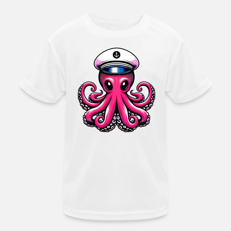 Pieuvre T-shirt sport Enfant