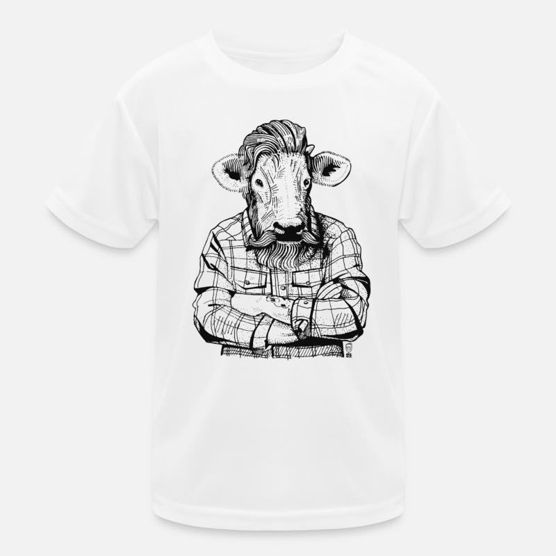 Mister Rindfleisch Kinder Funktions-T-Shirt