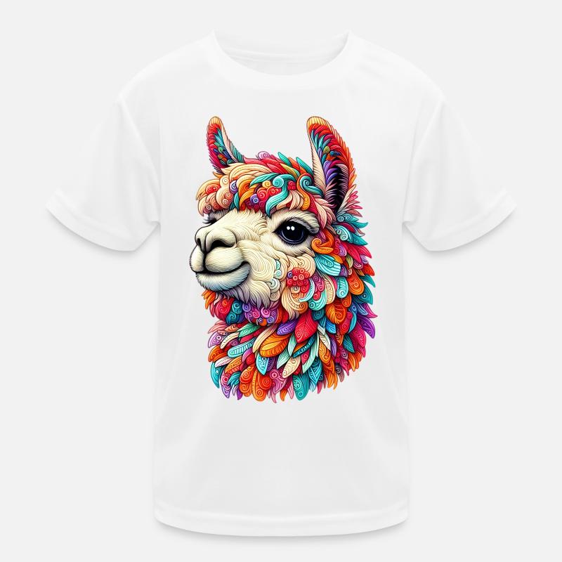 Alpaka Kinder Funktions-T-Shirt