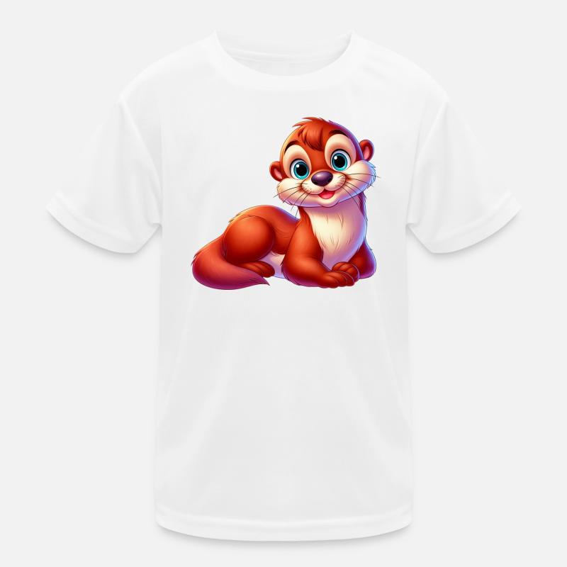 Otter Kinder Funktions-T-Shirt