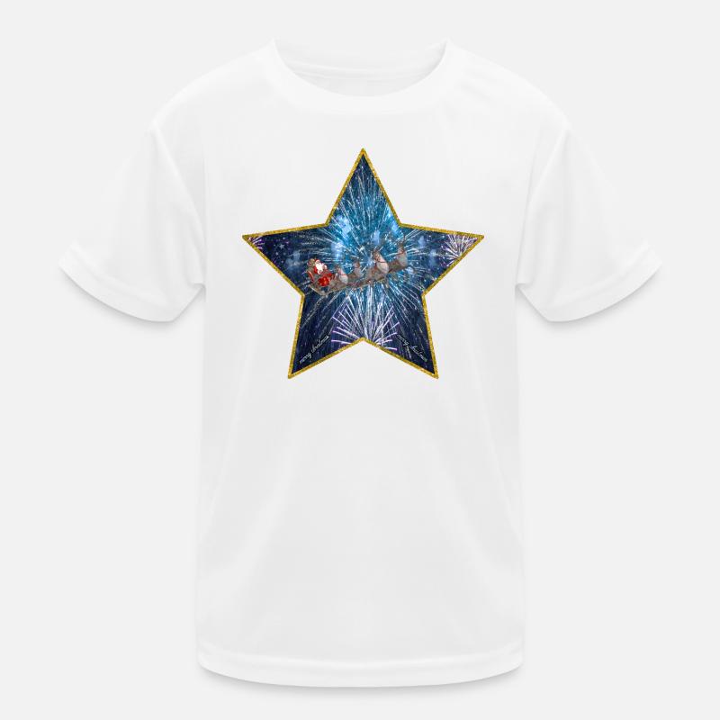 merry christmas version 3 - Kids Functional T-Shirt - white
