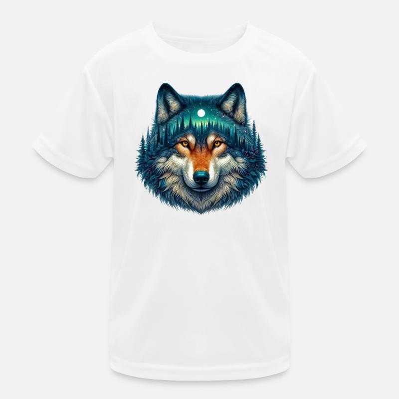 Loup T-shirt sport Enfant