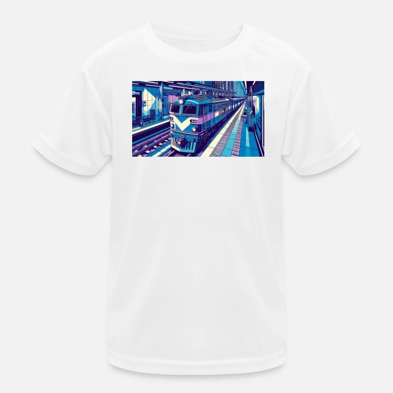 Zug 2 4 Kinder Funktions-T-Shirt