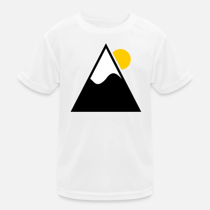SKI. SKI. RACKET. SNOW. SNOWBOARDING Kids Functional T-Shirt