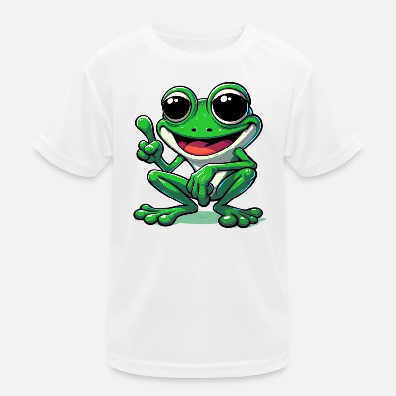 Frosch Kinder Funktions-T-Shirt