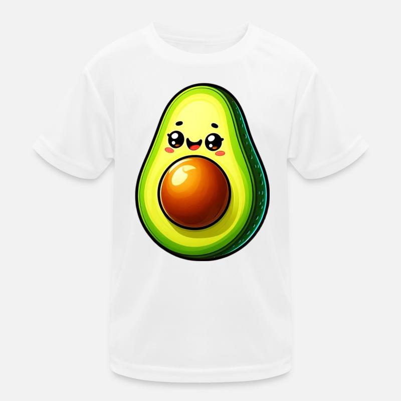 Avocado Kinder Funktions-T-Shirt