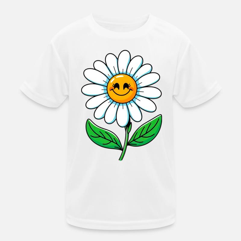 Gänseblümchen Kinder Funktions-T-Shirt