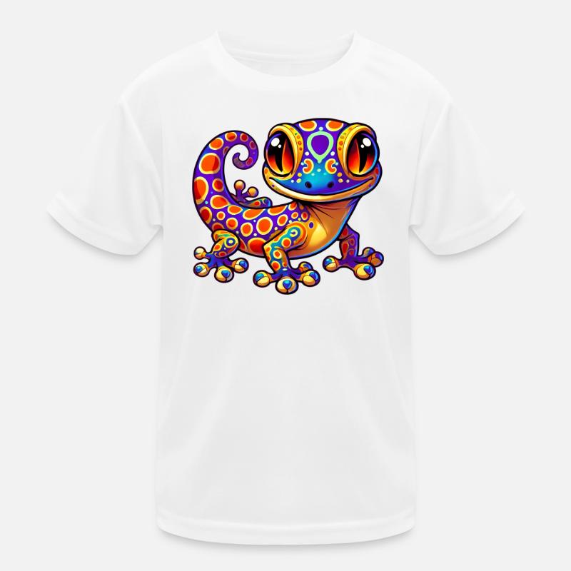 Gecko Kinder Funktions-T-Shirt