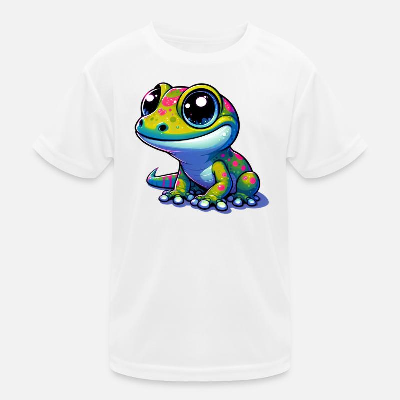 Gecko Kinder Funktions-T-Shirt