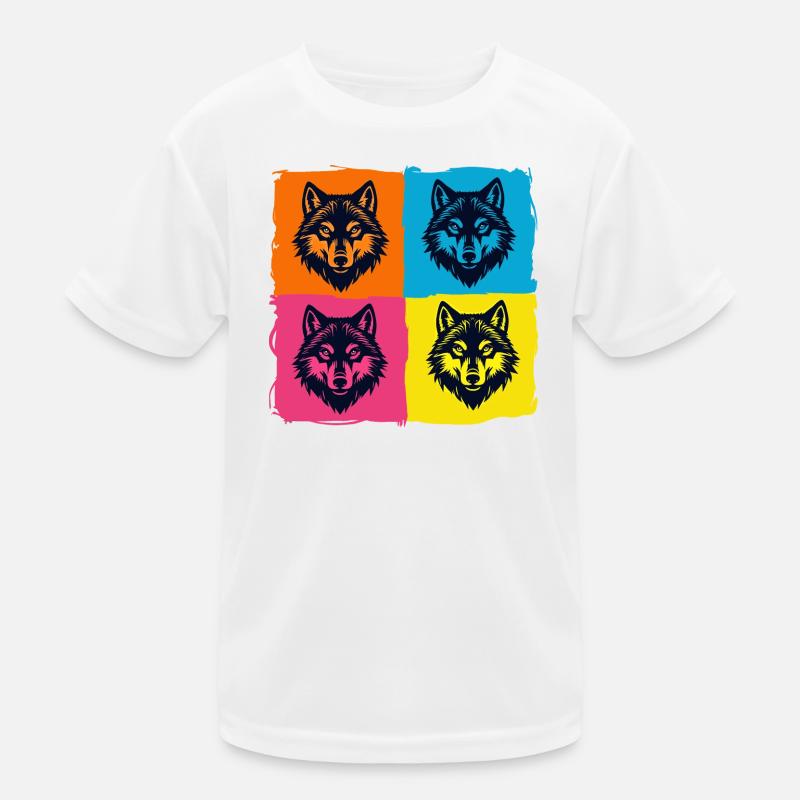 Wolves Kids Functional T-Shirt