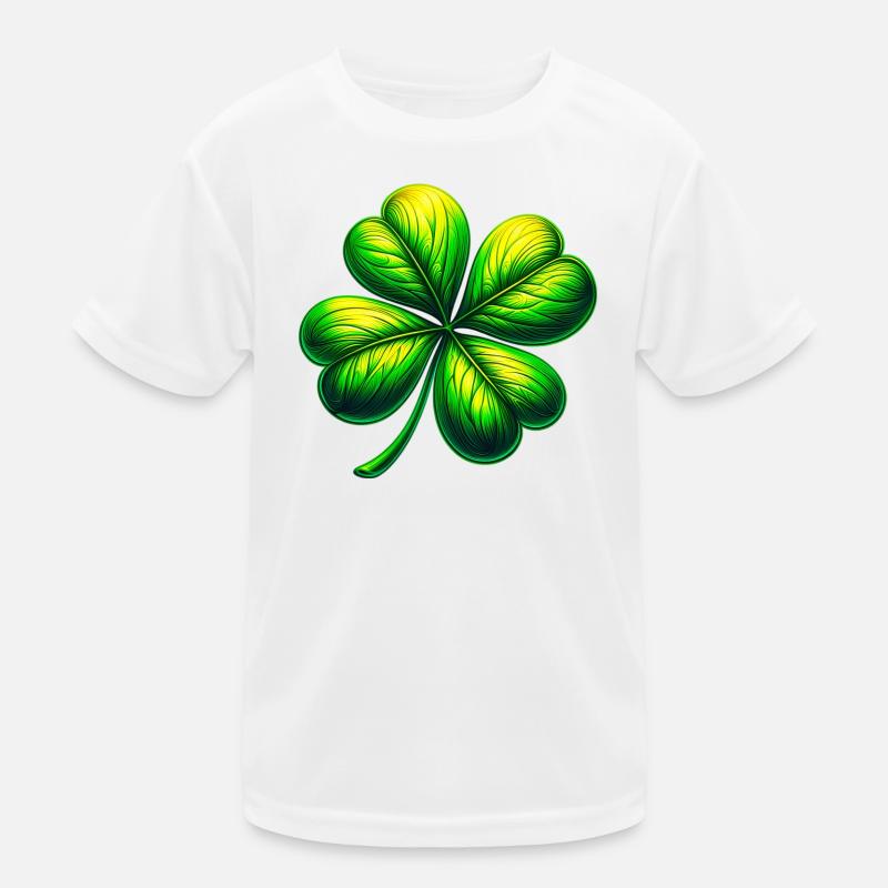 Trèfle à quatre feuilles T-shirt sport Enfant