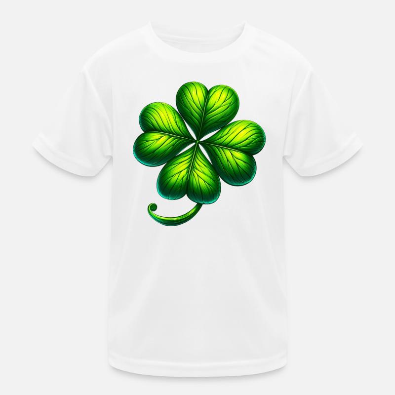Four-leaf clover Kids Functional T-Shirt