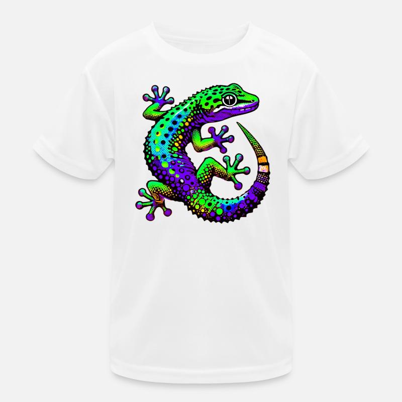 Gecko Kinder Funktions-T-Shirt