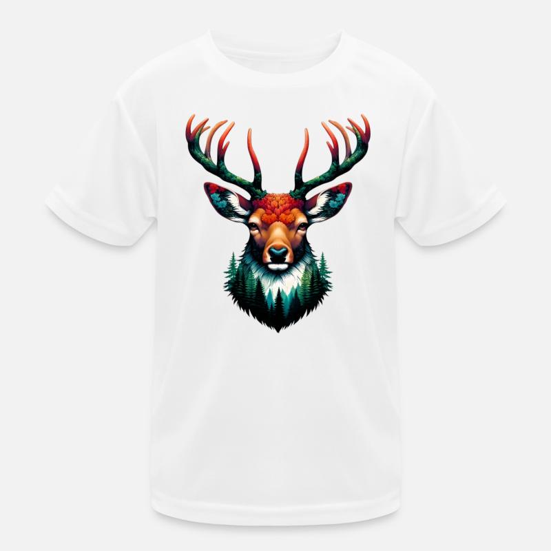 Deer Kids Functional T-Shirt