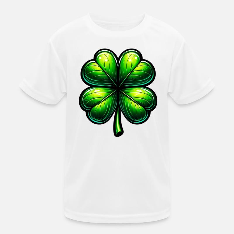Four-leaf clover Kids Functional T-Shirt