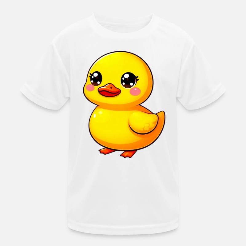 Duckling Duck Duck Duck Kids Functional T-Shirt