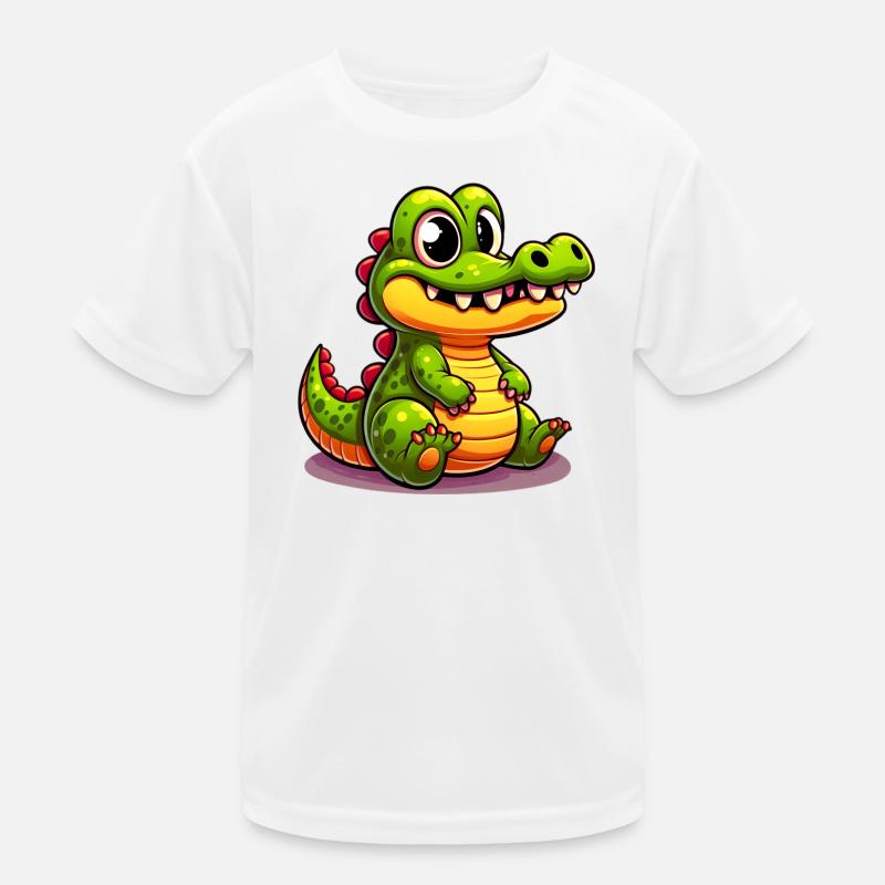 Alligator Crocodile T-shirt sport Enfant