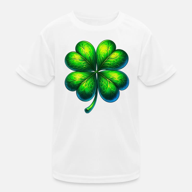 Trèfle à quatre feuilles T-shirt sport Enfant
