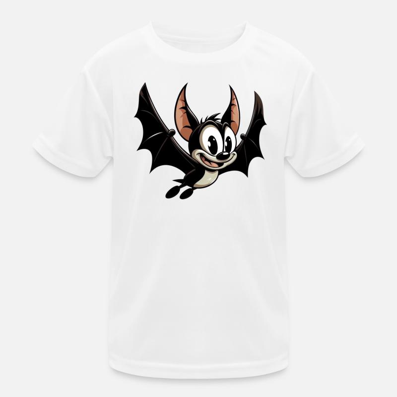 Fledermaus Kinder Funktions-T-Shirt