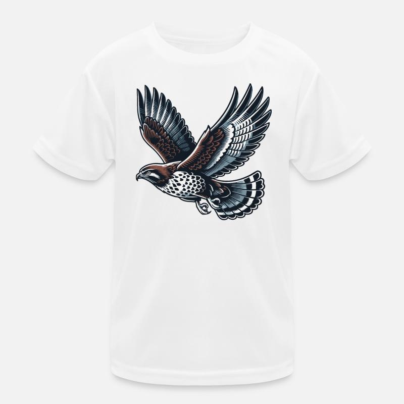 Buzzard - Kids Functional T-Shirt - white