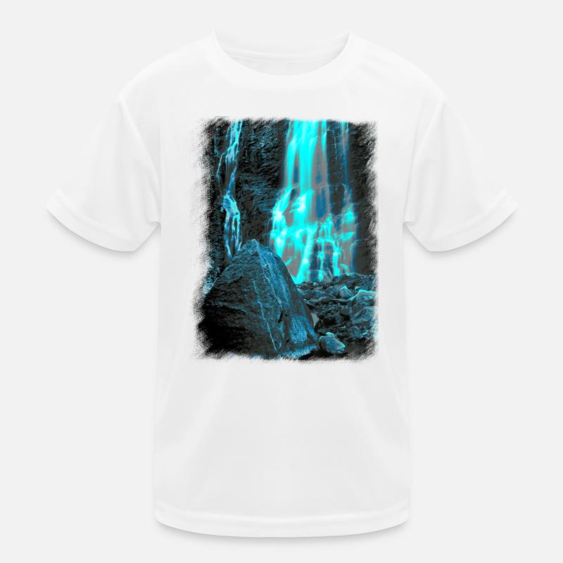 Cascade Rocheuse T-shirt sport Enfant