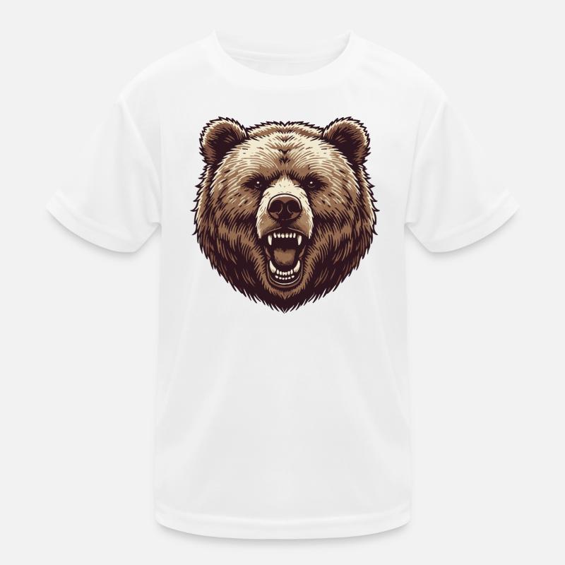 Grizzly Kinder Funktions-T-Shirt