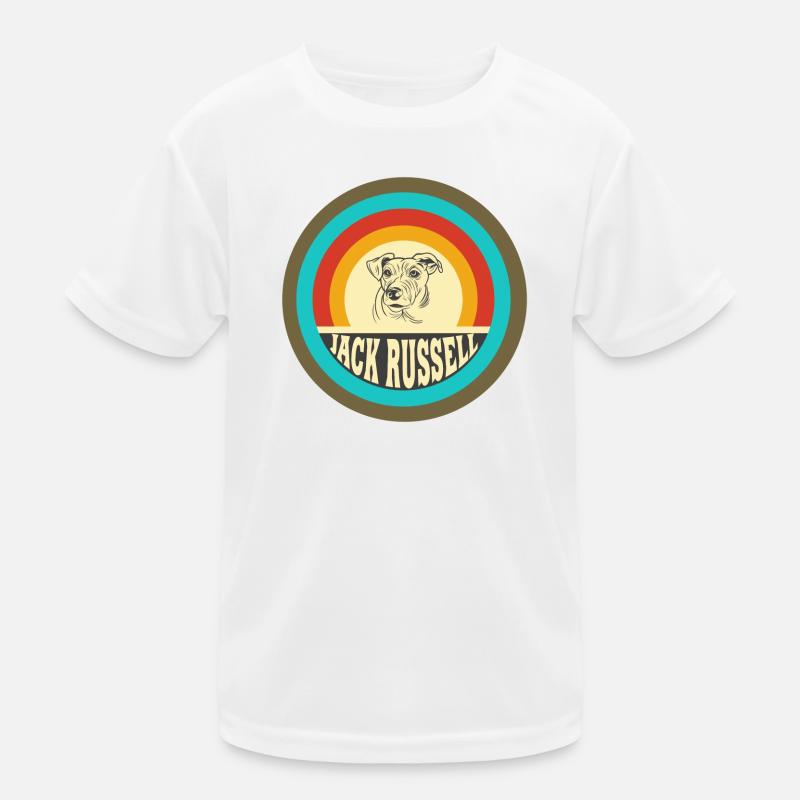 Jack Russell Terrier Design Kinder Funktions-T-Shirt