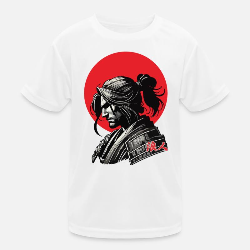 Ronin Krieger Kinder Funktions-T-Shirt