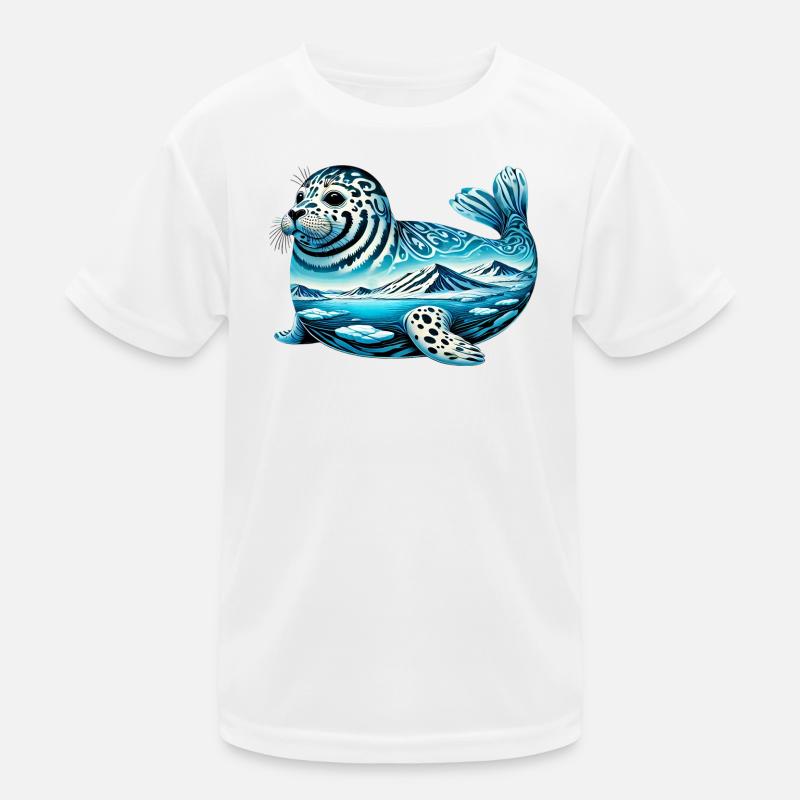 Phoque T-shirt sport Enfant