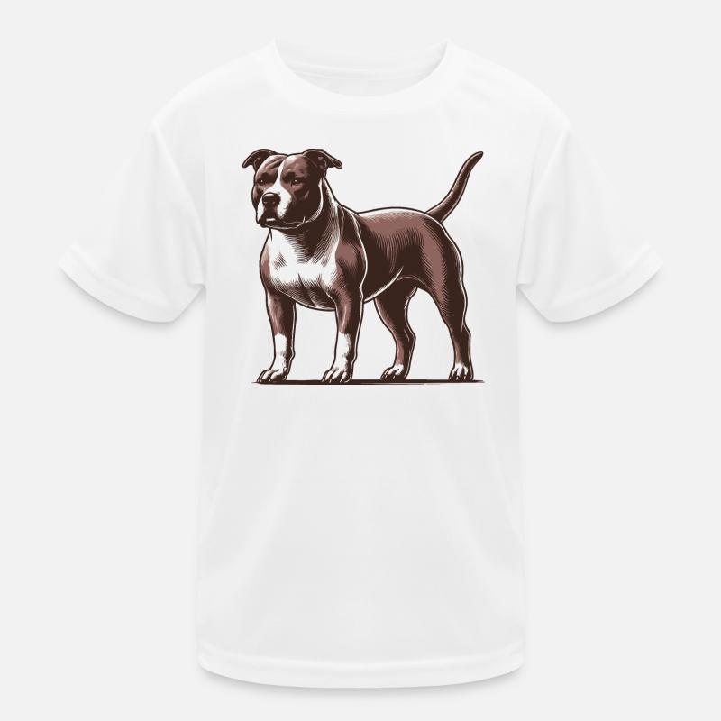 Pitbull Kinder Funktions-T-Shirt
